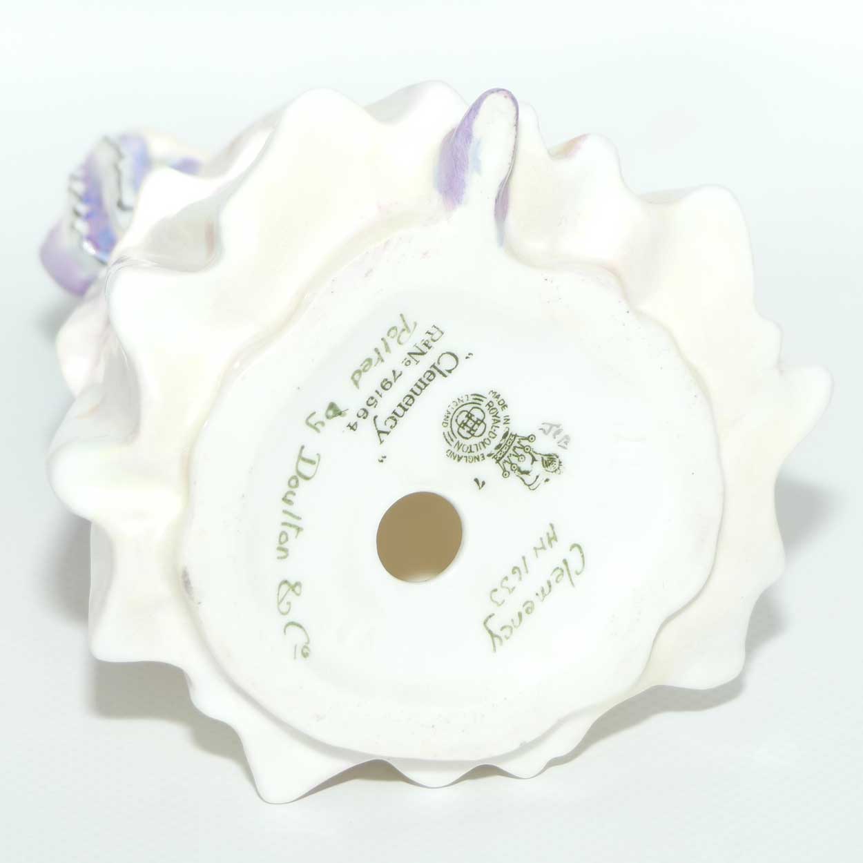 HN1633 Royal Doulton figure Clemency | Potted by Doulton and Co