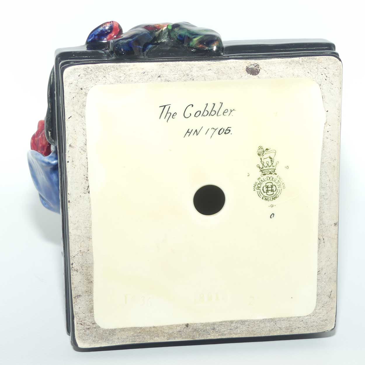 HN1705 Royal Doulton figure The Cobbler | Purple and Blue