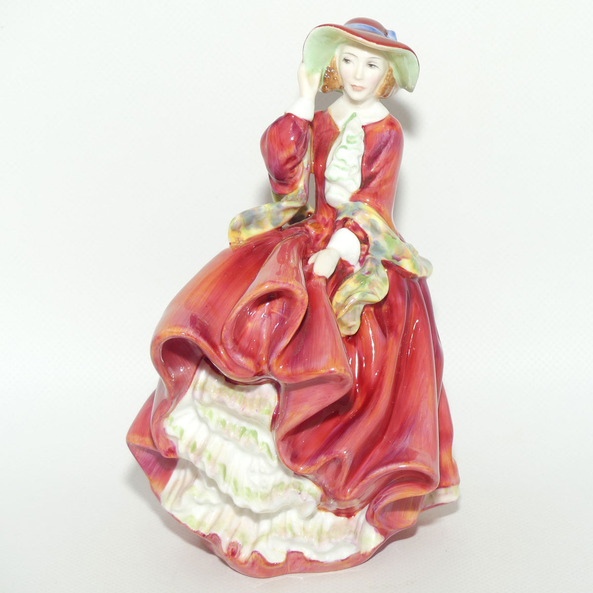 HN1834 Royal Doulton figure Top O' The Hill | Red | 1970s