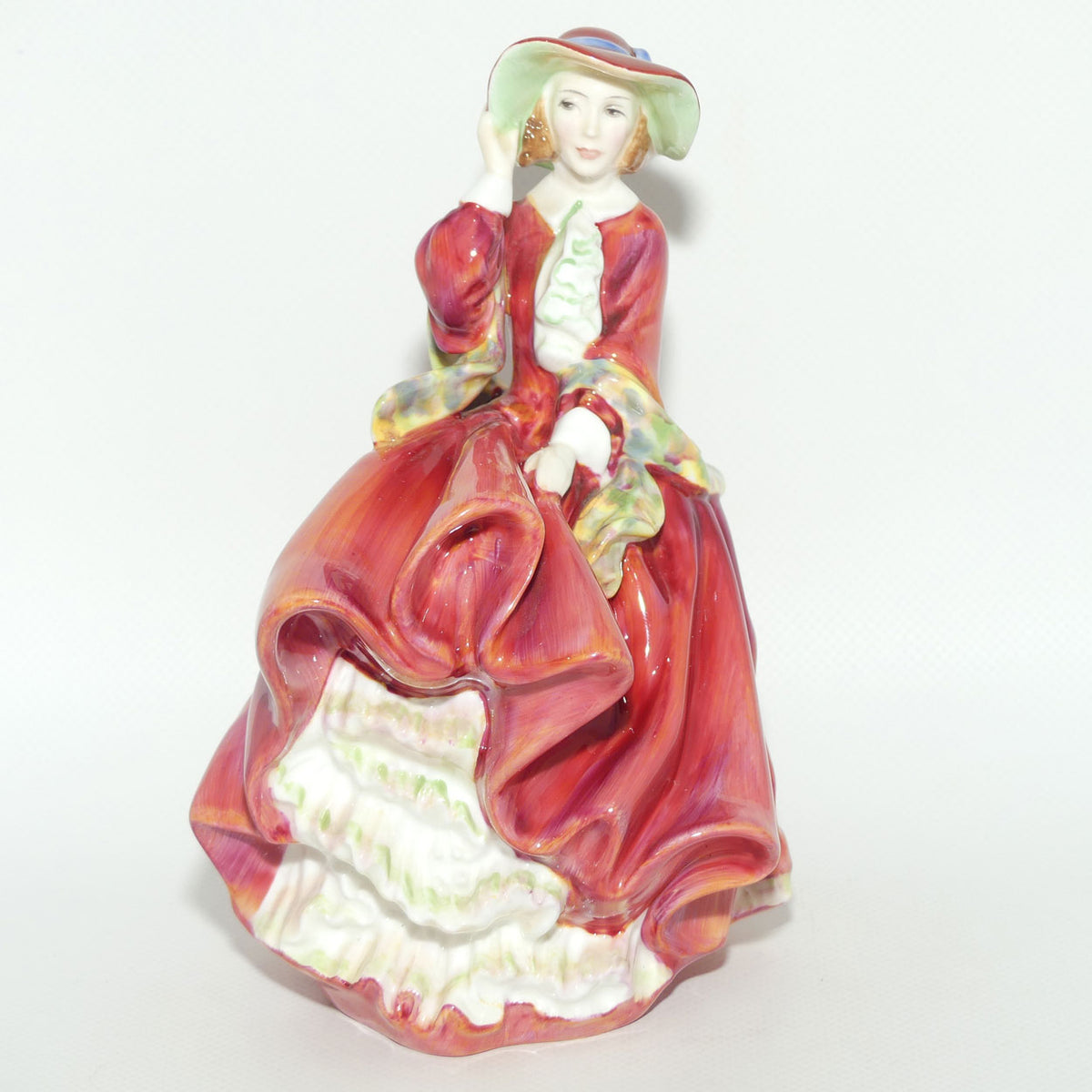 HN1834 Royal Doulton figure Top O' The Hill | Red | 1970s