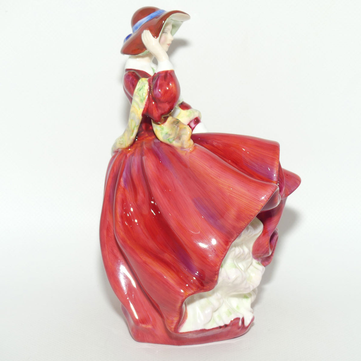 HN1834 Royal Doulton figure Top O' The Hill | Red | 1980s