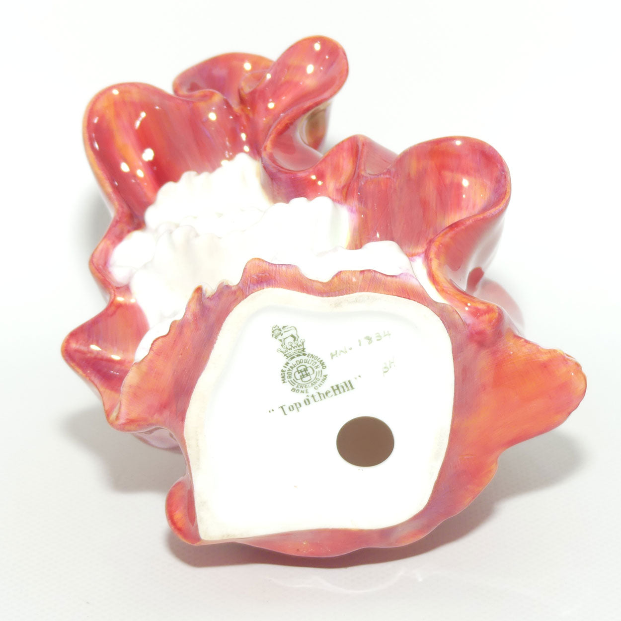 HN1834 Royal Doulton figure Top O' The Hill | Red | 1950's