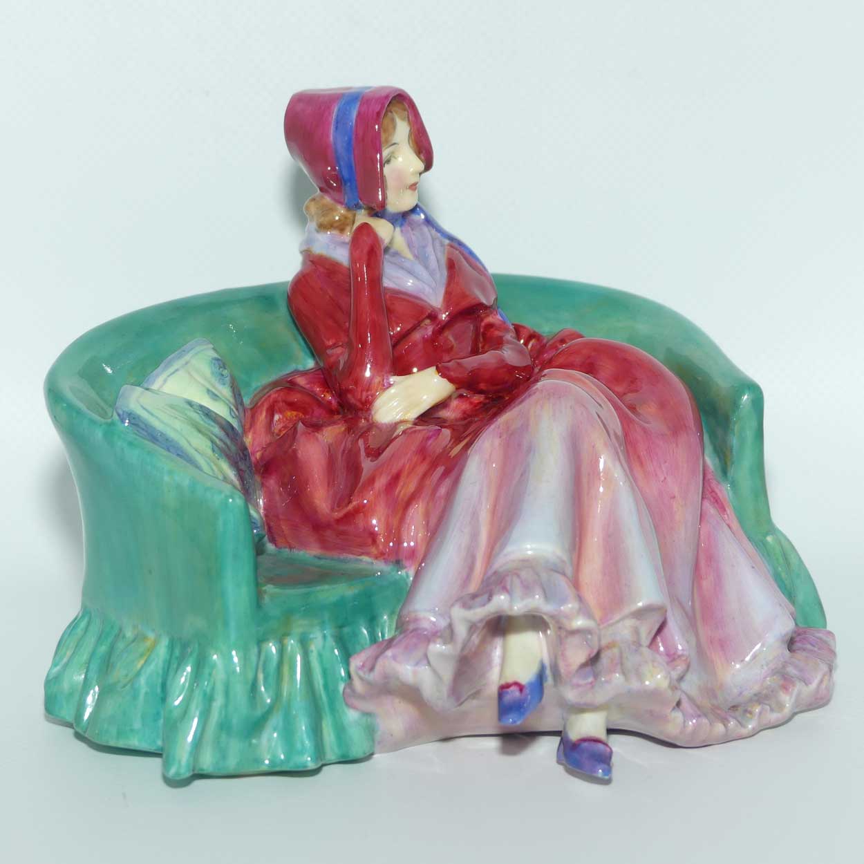 HN1847 Royal Doulton figure Reflections | #1 | Red and Green