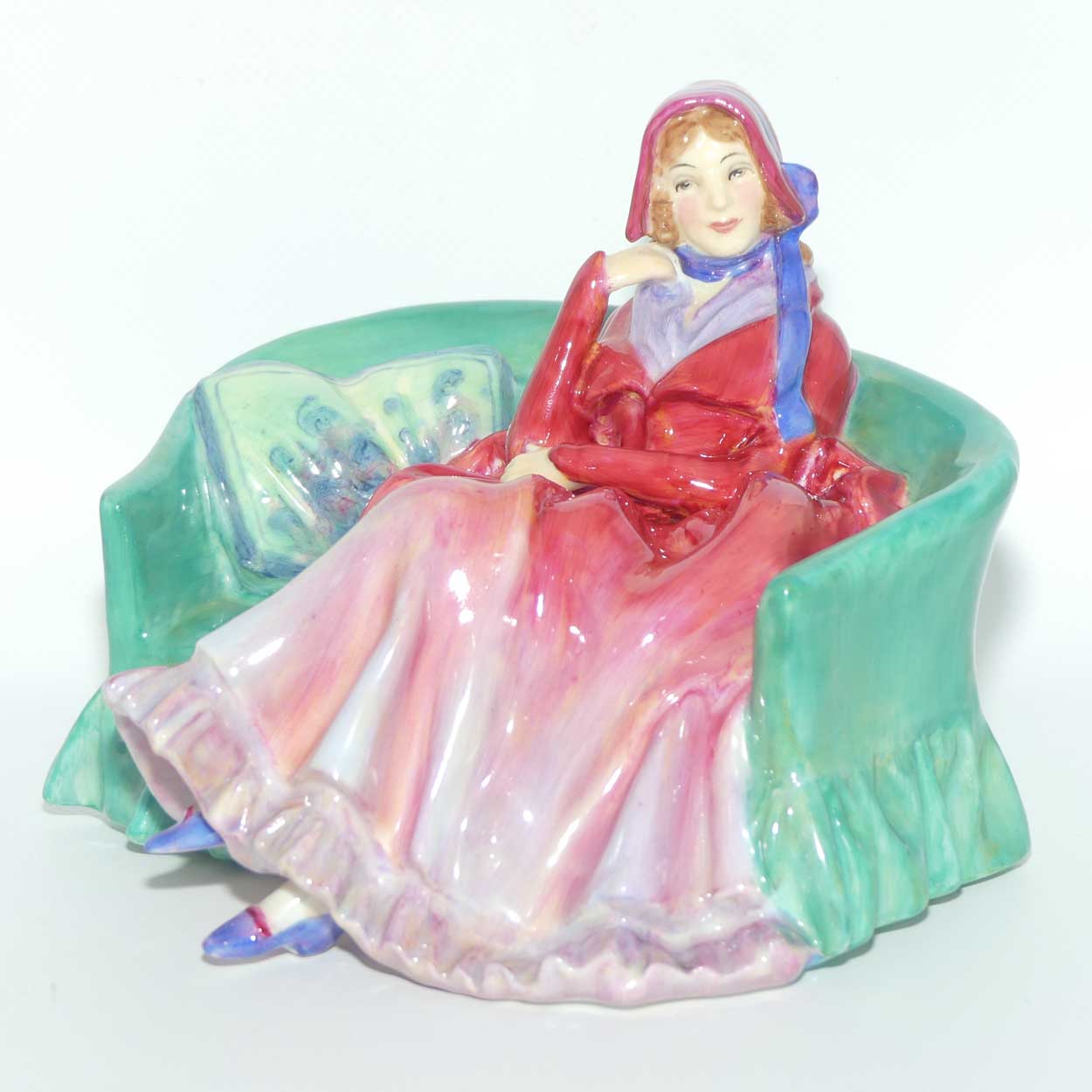 HN1847 Royal Doulton figure Reflections | #1 | Red and Green