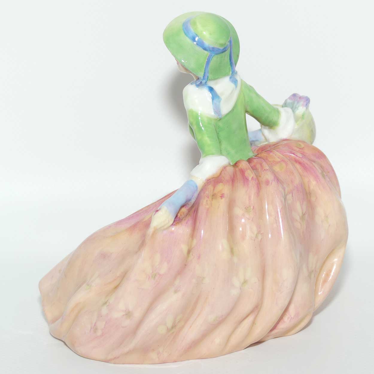 HN1871 Royal Doulton figure Annabella | Pink and Green | c.1942