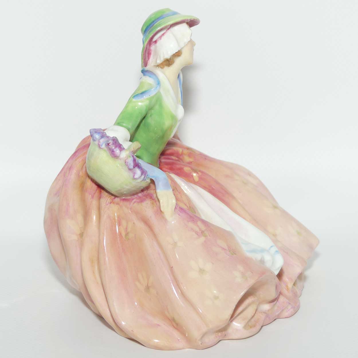 HN1871 Royal Doulton figure Annabella | Pink and Green | c.1942