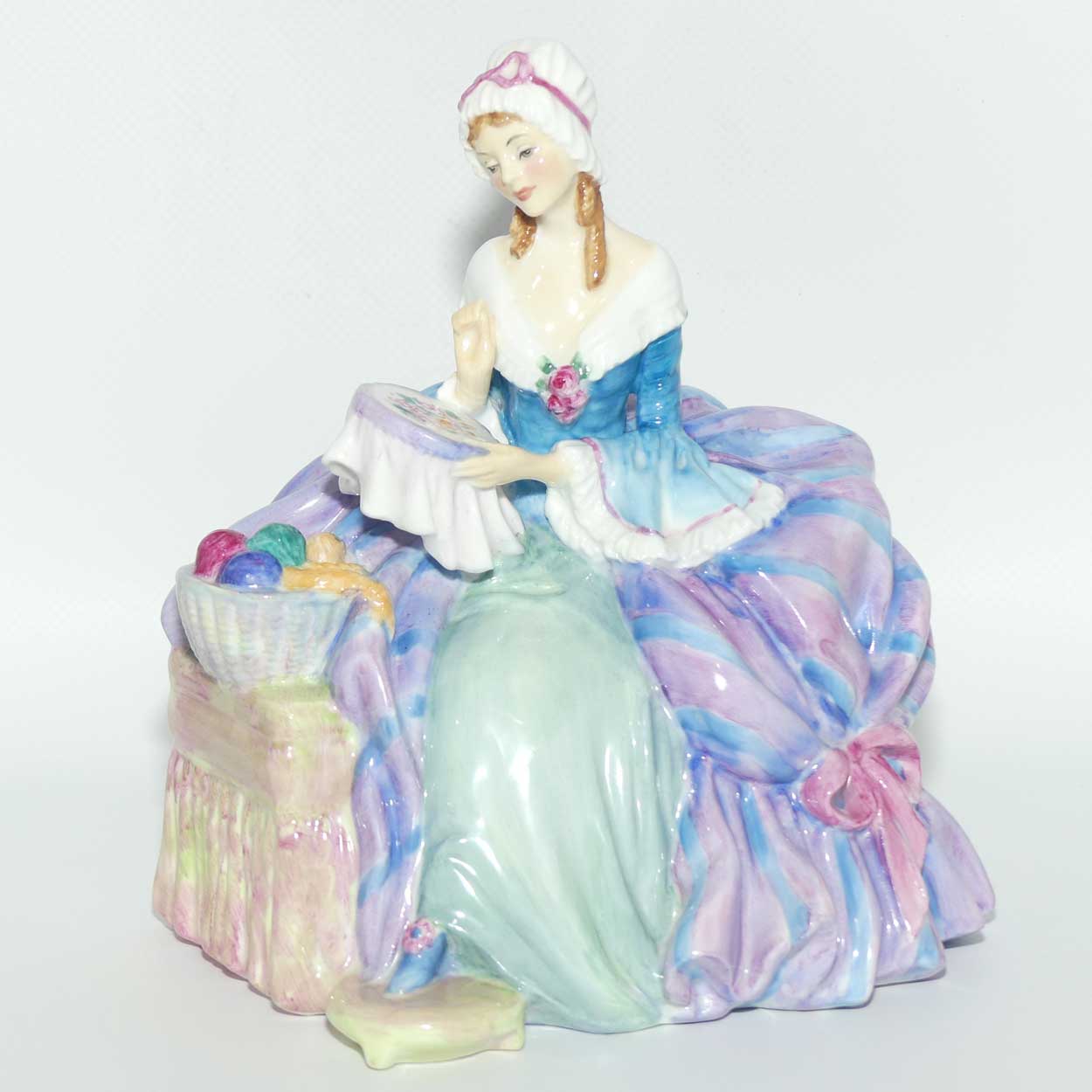 HN1902 Royal Doulton figure Penelope | Lavender and Green