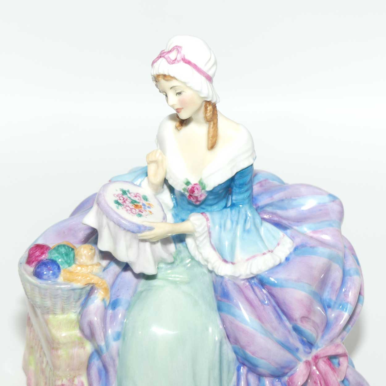 HN1902 Royal Doulton figure Penelope | Lavender and Green