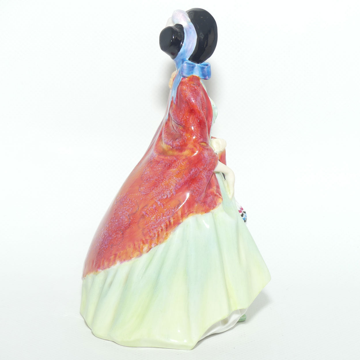 HN1914 Royal Doulton figure Paisley Shawl (Green)| #1