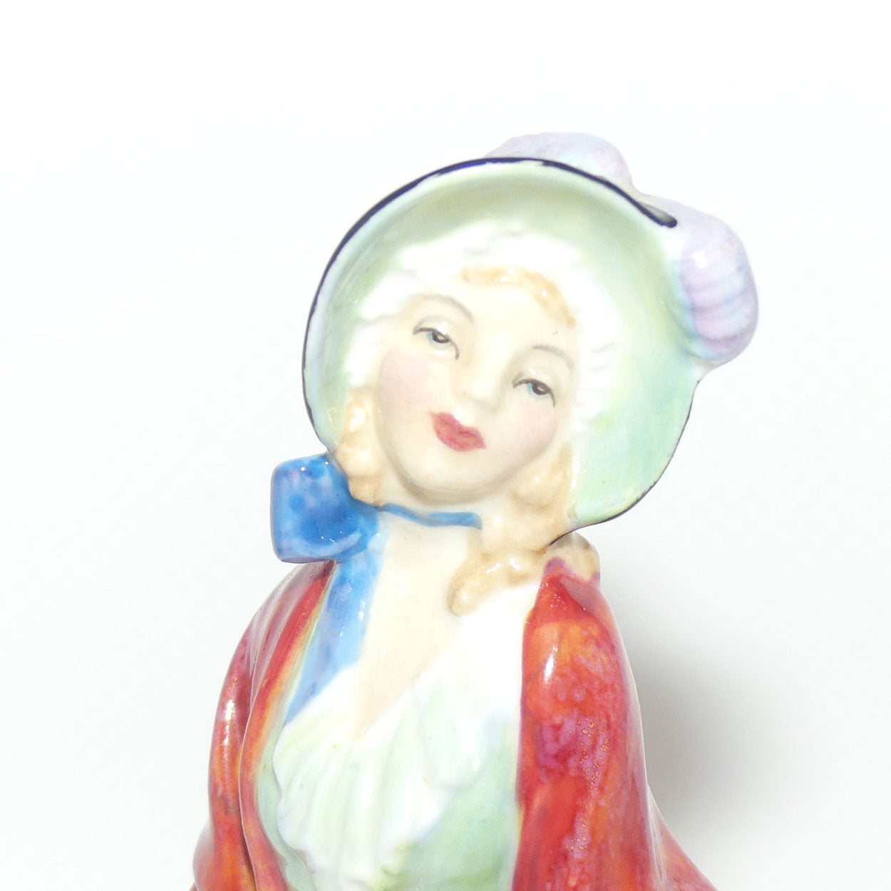 HN1914 Royal Doulton figure Paisley Shawl (Green)| #1