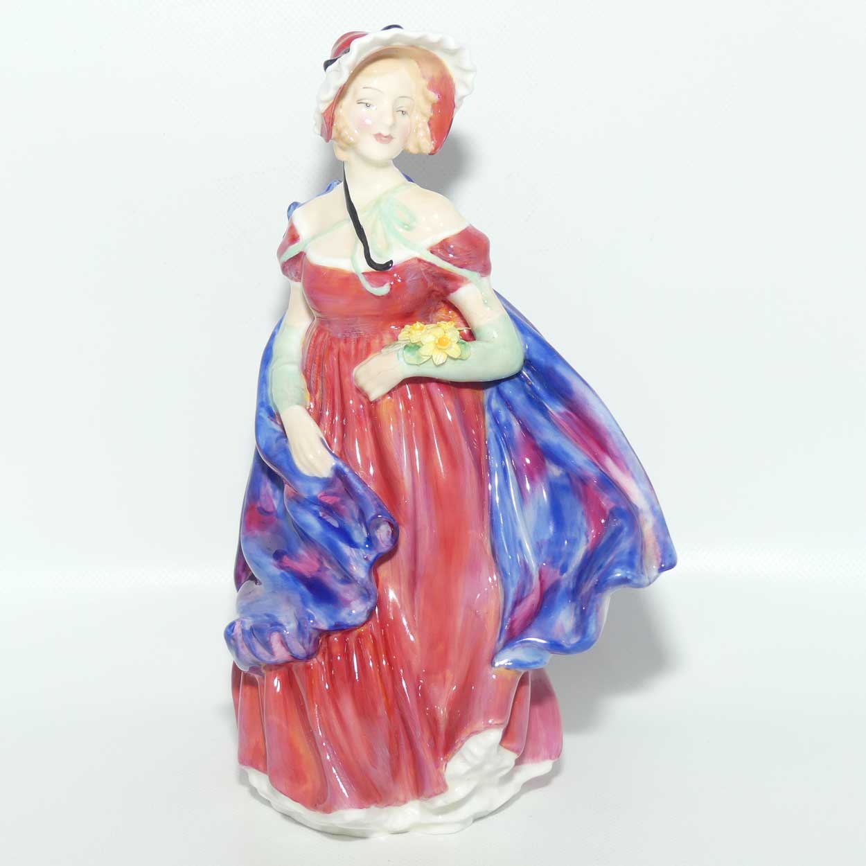 HN1958 Royal Doulton figure Lady April | Small Daffodils #2