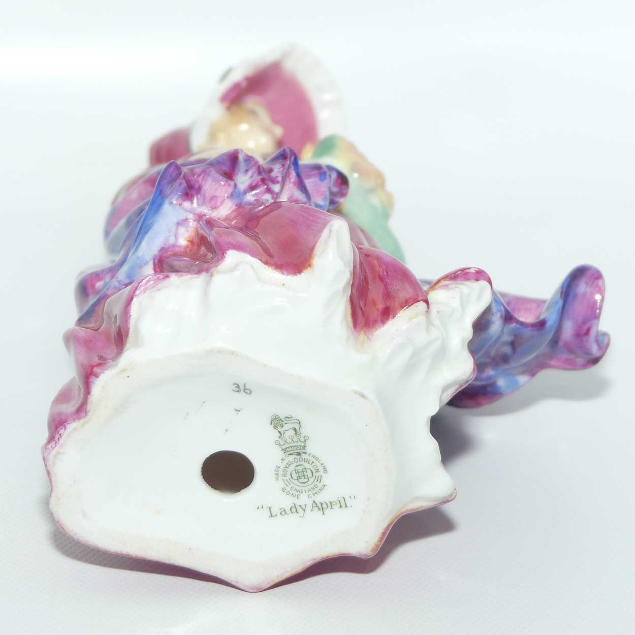 HN1958 Royal Doulton figure Lady April | Bunch of Flowers