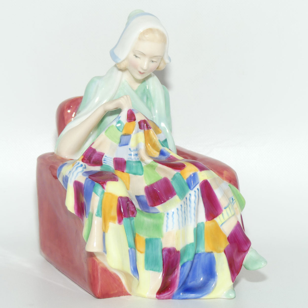 HN1984 Royal Doulton figure The Patchwork Quilt | #2
