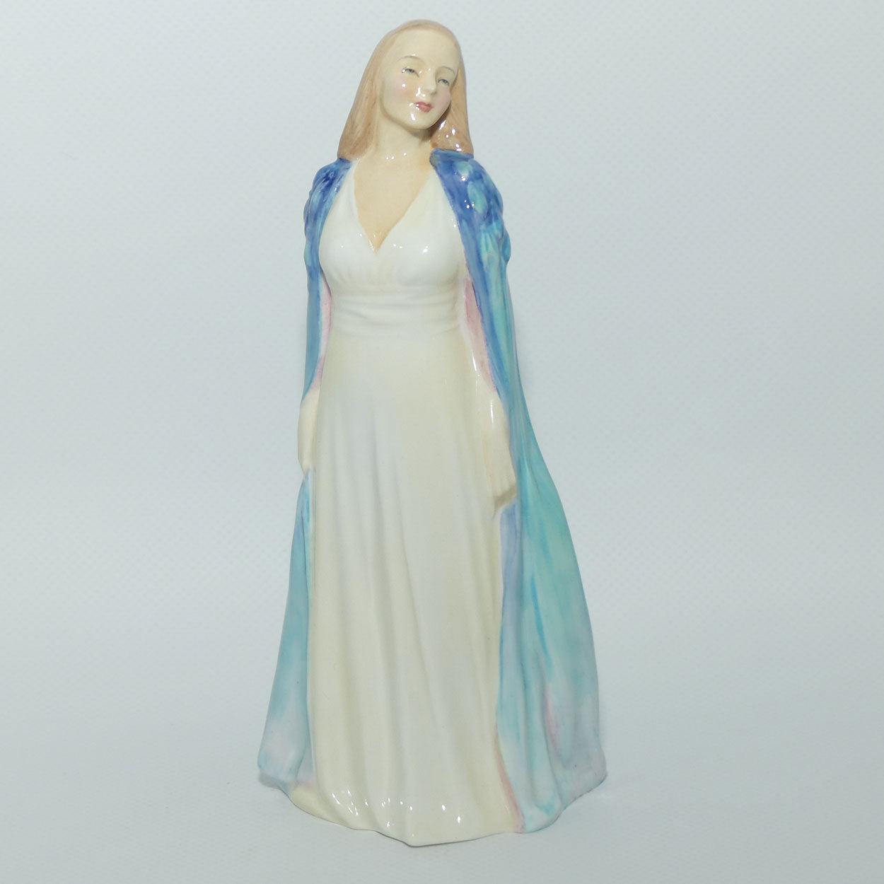 HN1998 Royal Doulton figure Collinette | Blue | Leslie Harradine