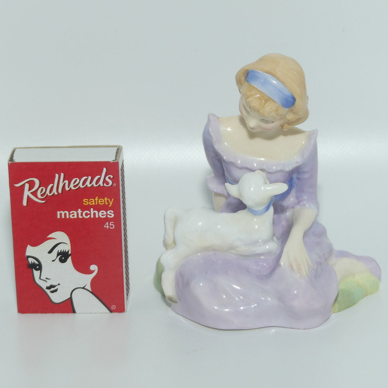 HN2048 Royal Doulton figure Mary Had a Little Lamb