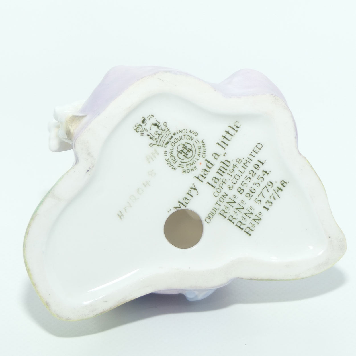 HN2048 Royal Doulton figure Mary Had a Little Lamb