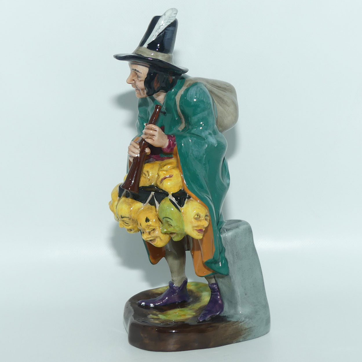 HN2103 Royal Doulton figure Mask Seller | later version