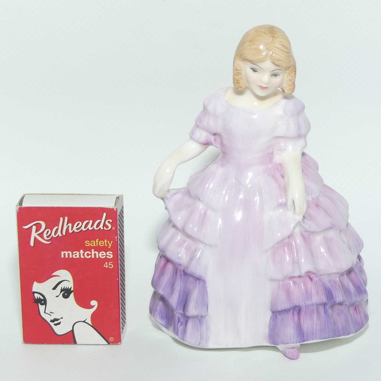 HN2123 Royal Doulton figure Rose | Lavender Colourway