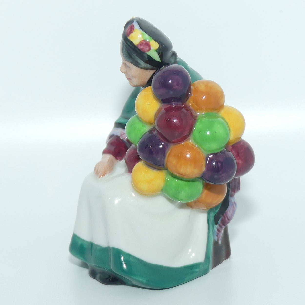 HN2129 Royal Doulton miniature figure Old Balloon Seller