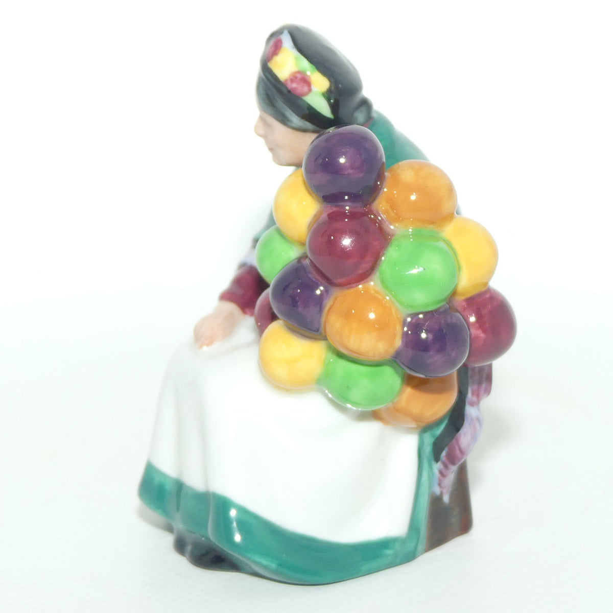 HN2129 Royal Doulton miniature figure Old Balloon Seller | #2
