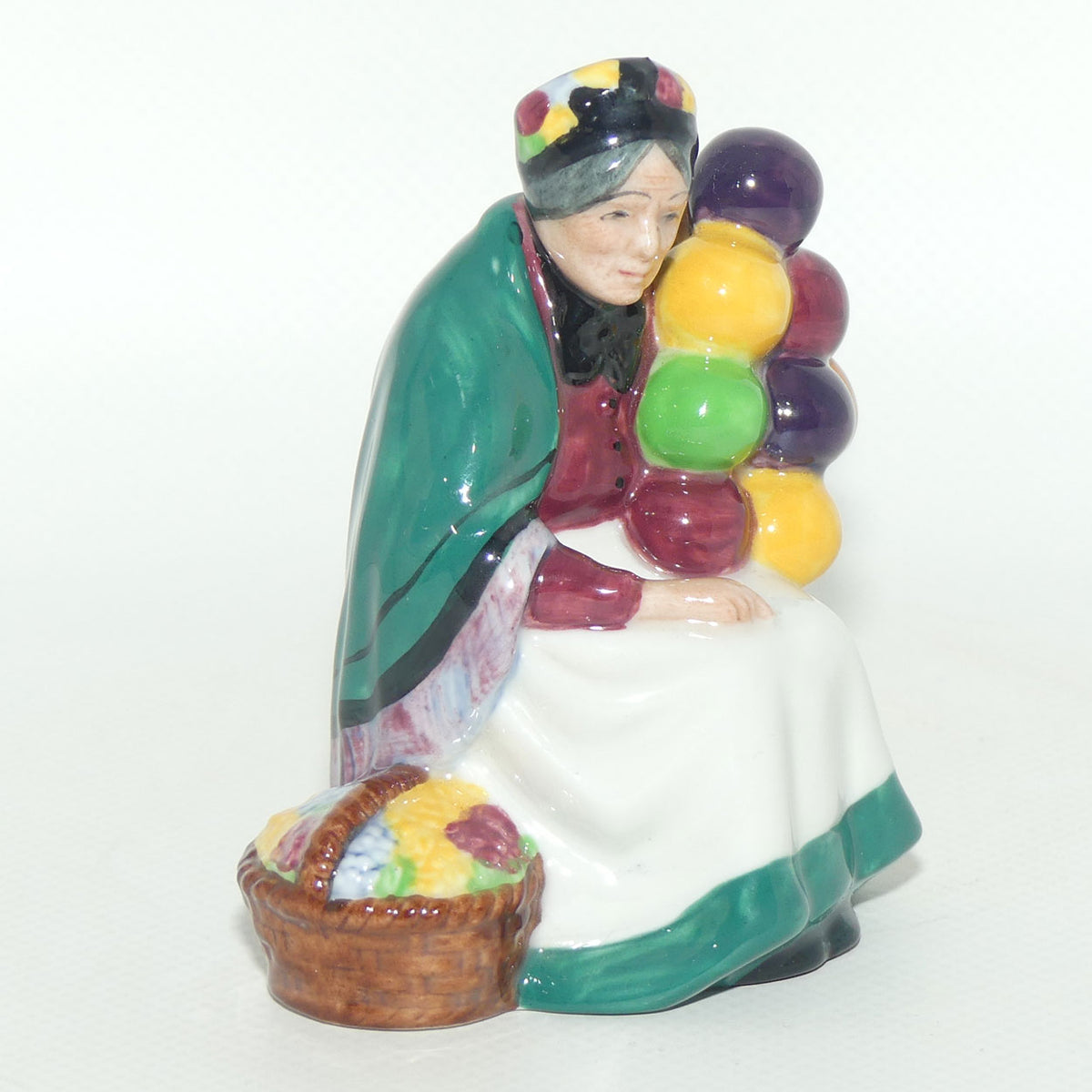 HN2129 Royal Doulton miniature figure Old Balloon Seller | #2