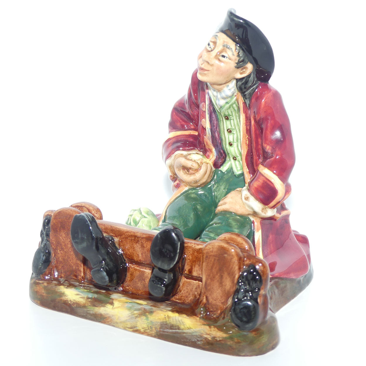 Royal Doulton figure In The Stocks HN2163 | Designer: M Nicholl | Issued: 1955-1959