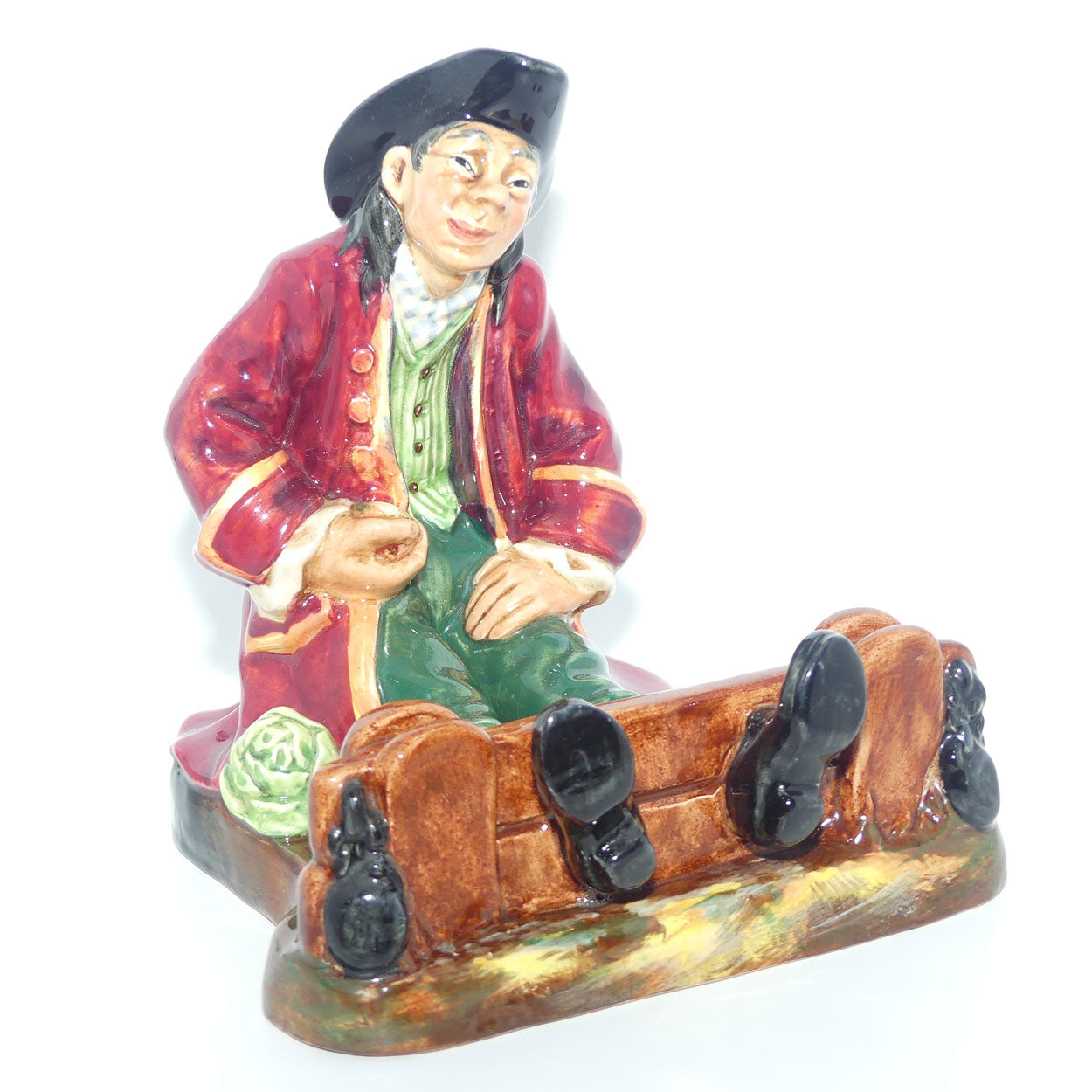 Royal Doulton figure In The Stocks HN2163 | Designer: M Nicholl | Issued: 1955-1959