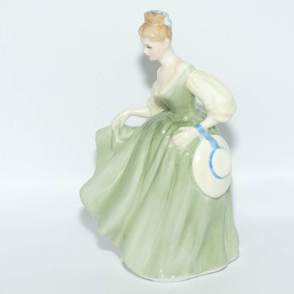 HN2193 Royal Doulton figure Fair Lady | Green | #2