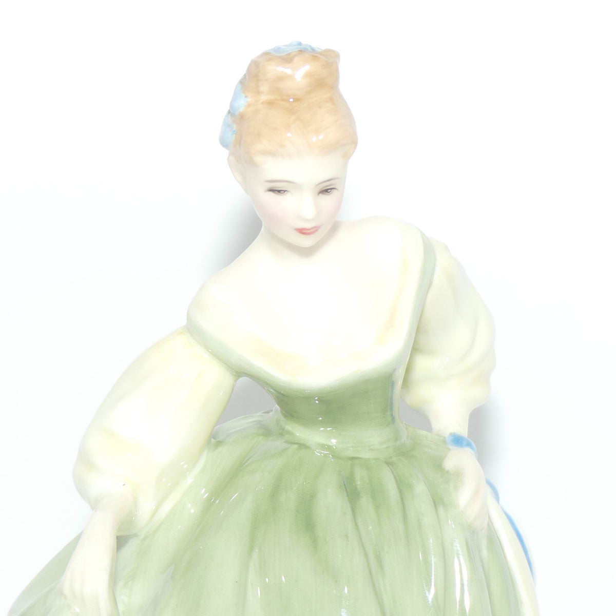 HN2193 Royal Doulton figure Fair Lady | Green | #2