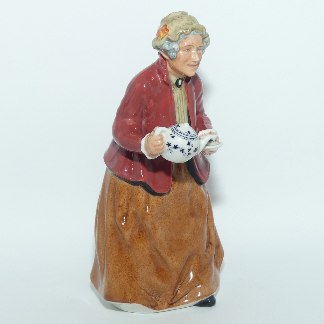 HN2255 Royal Doulton figure Teatime | earlier stamp