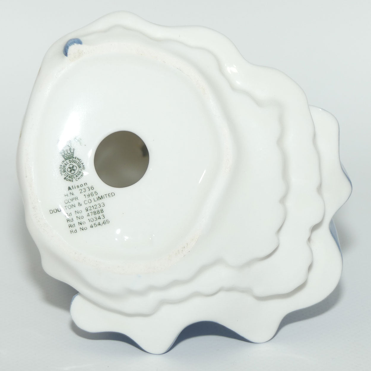 HN2336 Royal Doulton figure Alison | Blue | #1