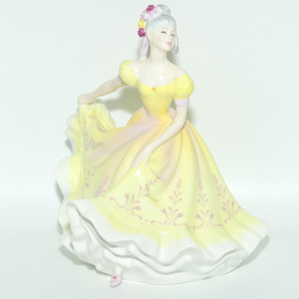 HN2379 Royal Doulton figure Ninette | Late | Yellow #1