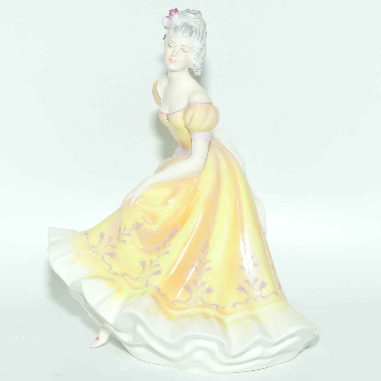 HN2379 Royal Doulton figure Ninette | Early | Yellow #2