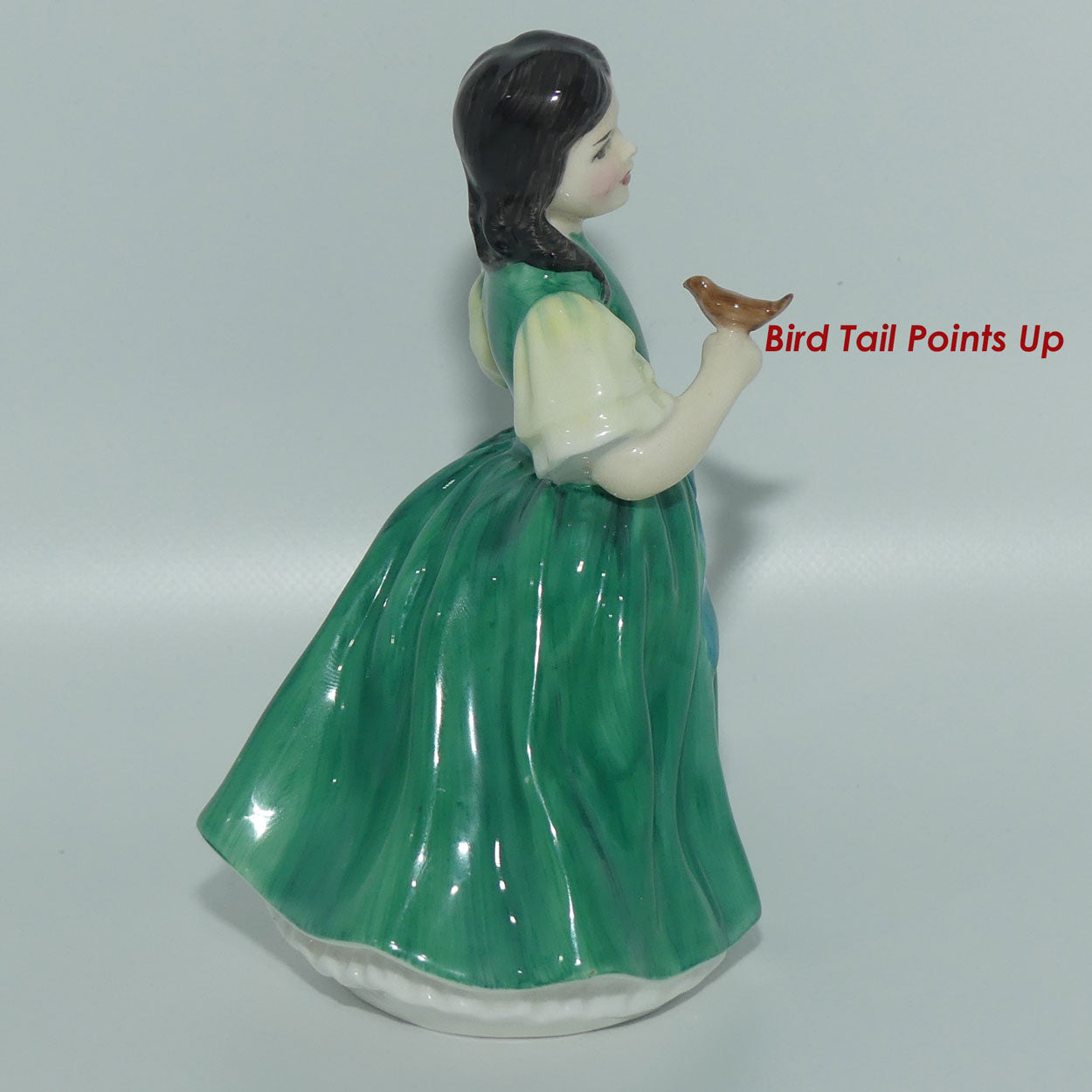HN2422 Royal Doulton figurine Francine | Bird with Tail Up