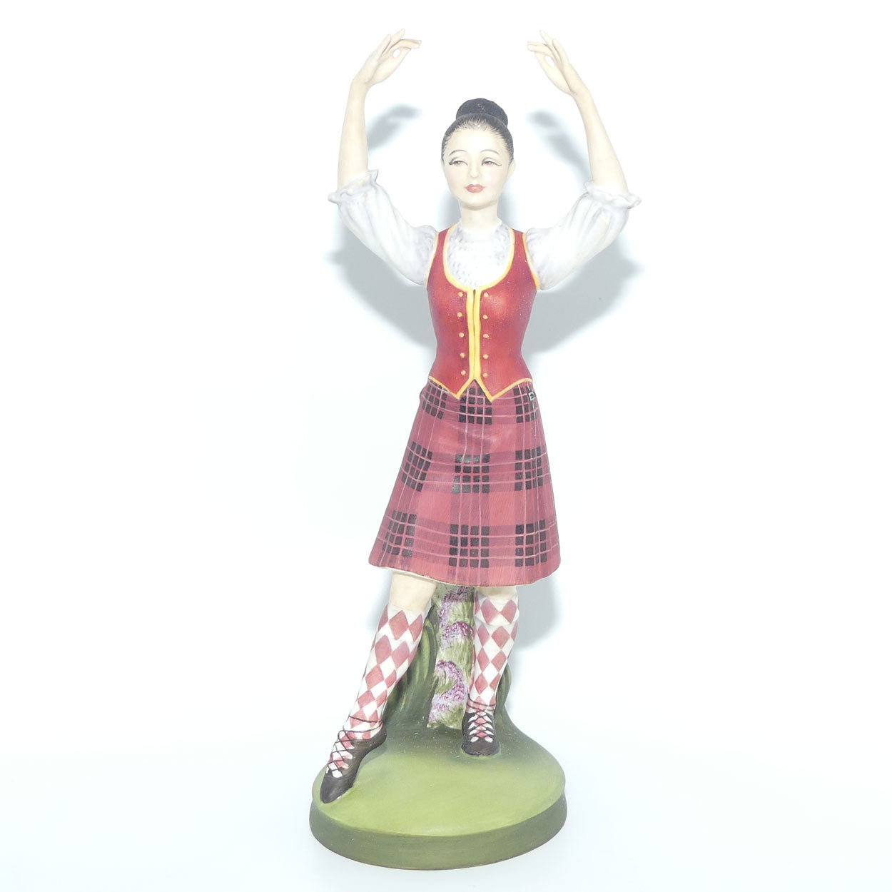 HN2436 Royal Doulton figure Scottish Highland Dancer | LE419/750 | Box, Base + Cert