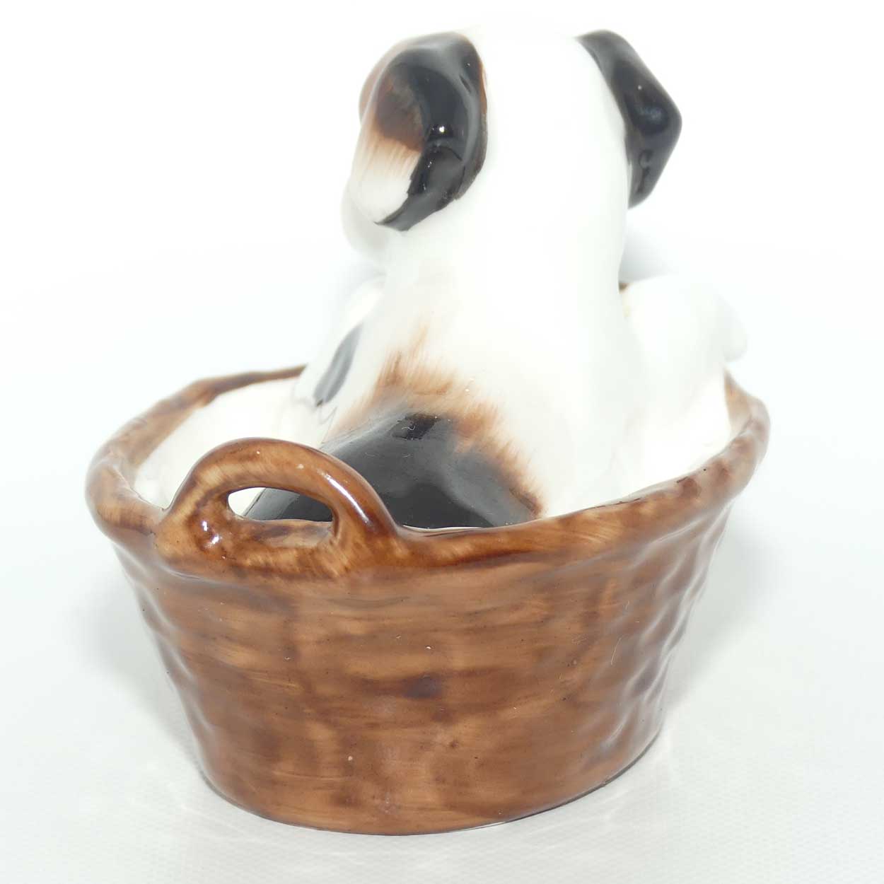 HN2587 Royal Doulton Terrier Sitting in Basket | #2