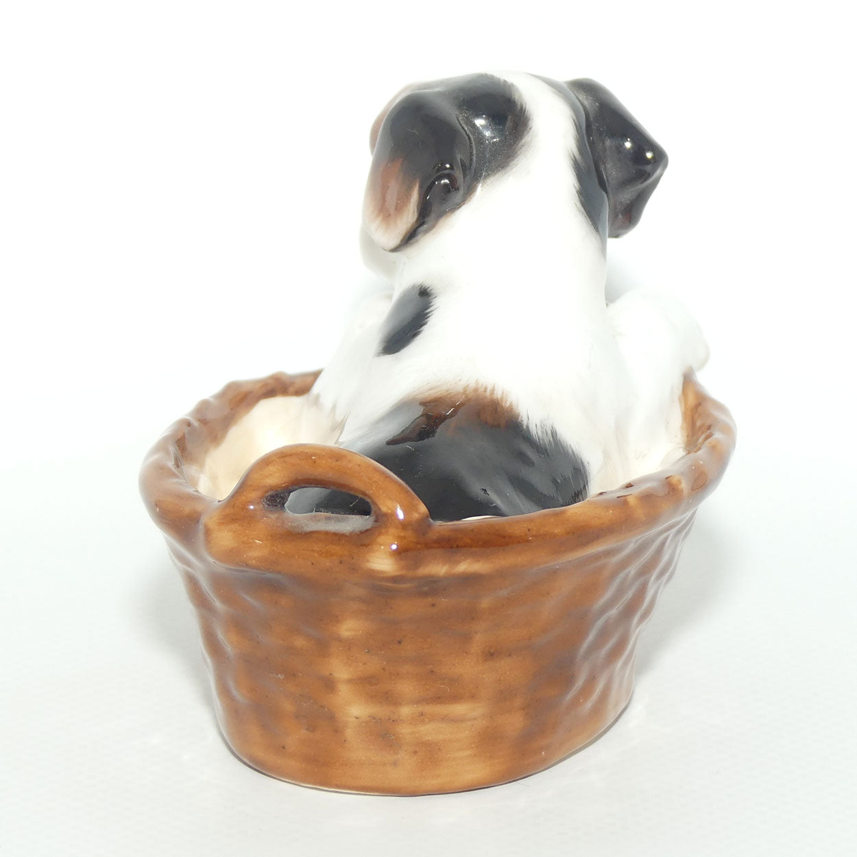 HN2587 Royal Doulton Terrier Sitting in Basket | #4
