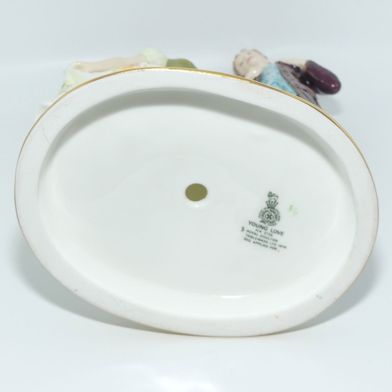 Royal Doulton figure group Young Love HN2735 | Designer: DV Tootle | Issued: 1975 -1990