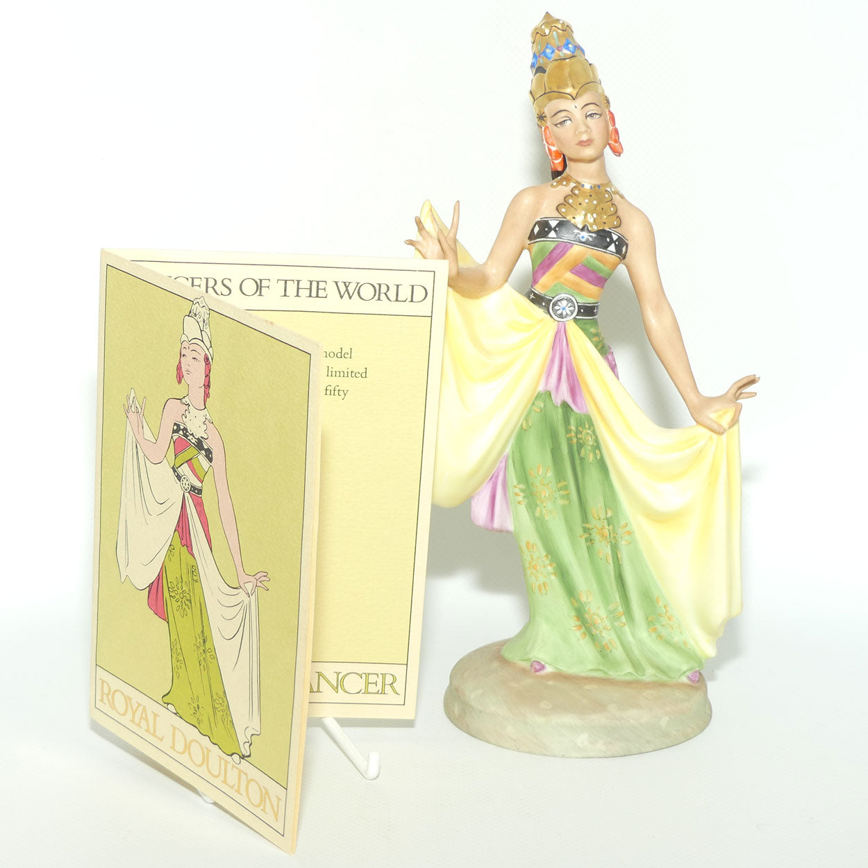 HN2808 Royal Doulton figure Balinese Dancer | LE 218 | + Cert