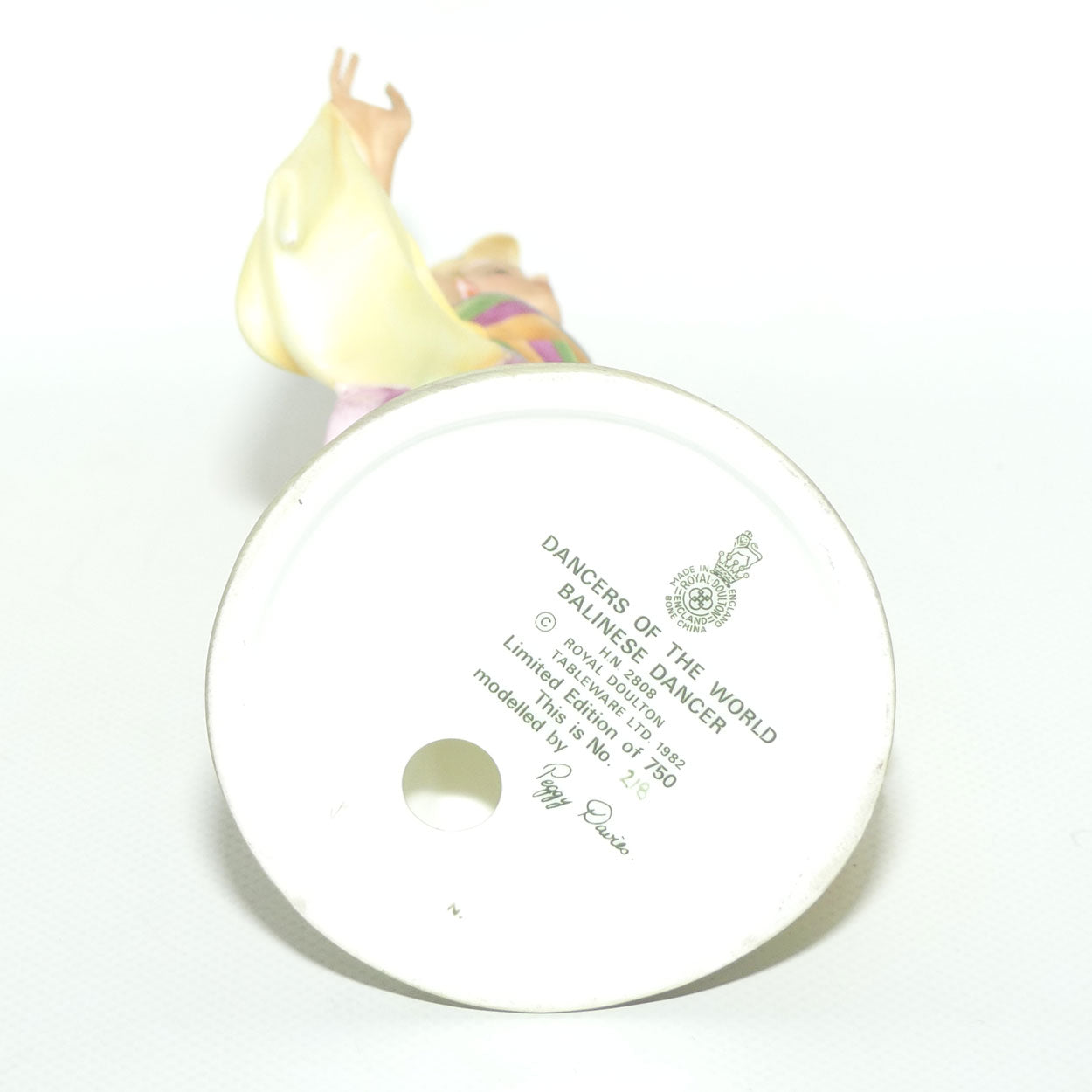 HN2808 Royal Doulton figure Balinese Dancer | LE 218 | + Cert