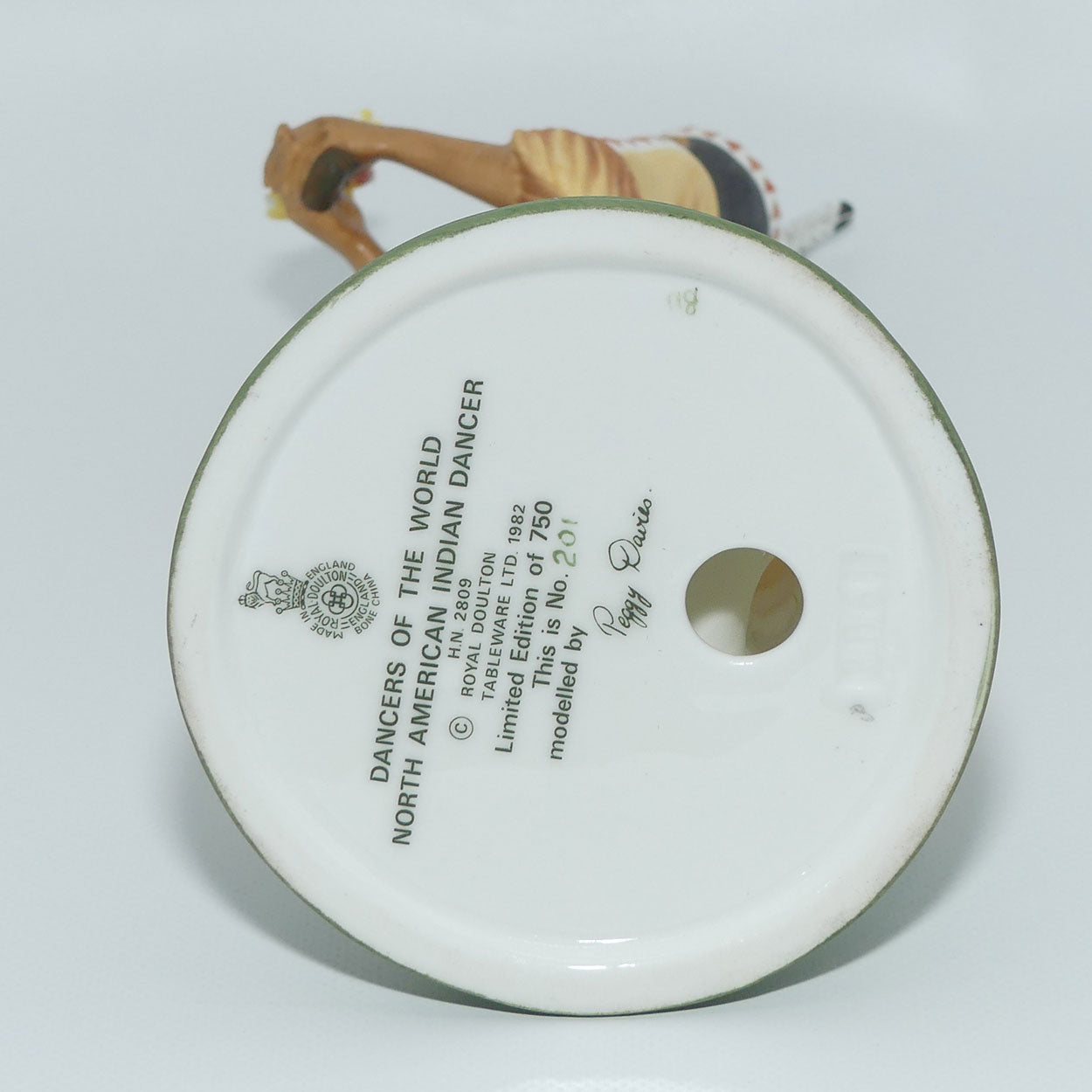 HN2809 Royal Doulton figure North American Indian Dancer | LE 201/750