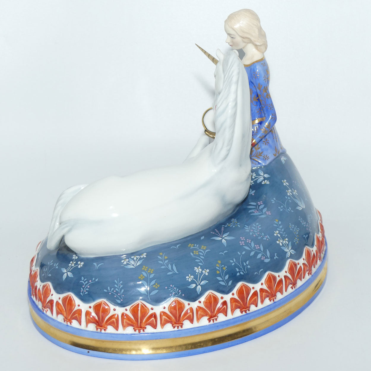 HN2825 Royal Doulton figure Myths and Maidens series | Lady and the Unicorn | LE 184/300