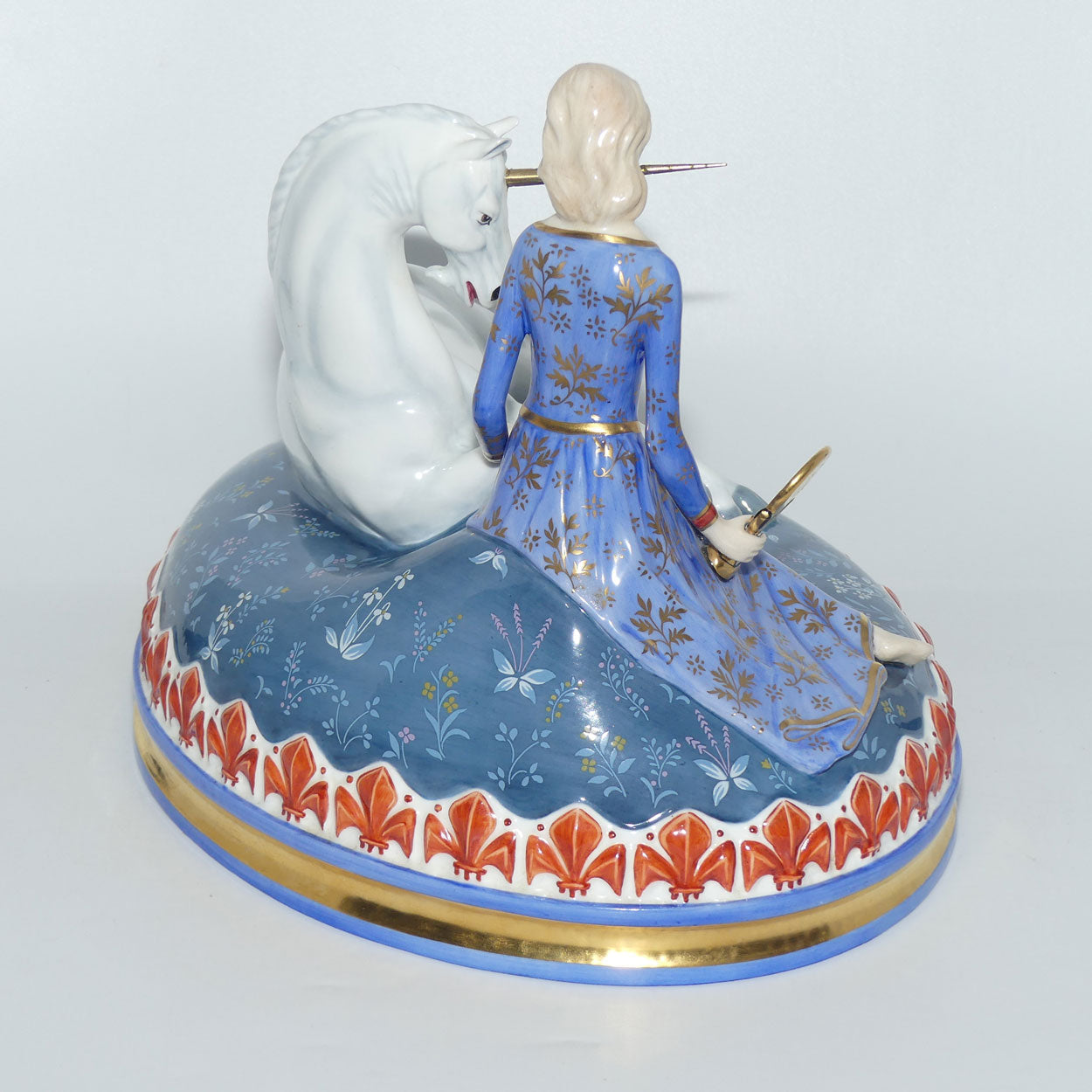 HN2825 Royal Doulton figure Myths and Maidens series | Lady and the Unicorn | LE 184/300