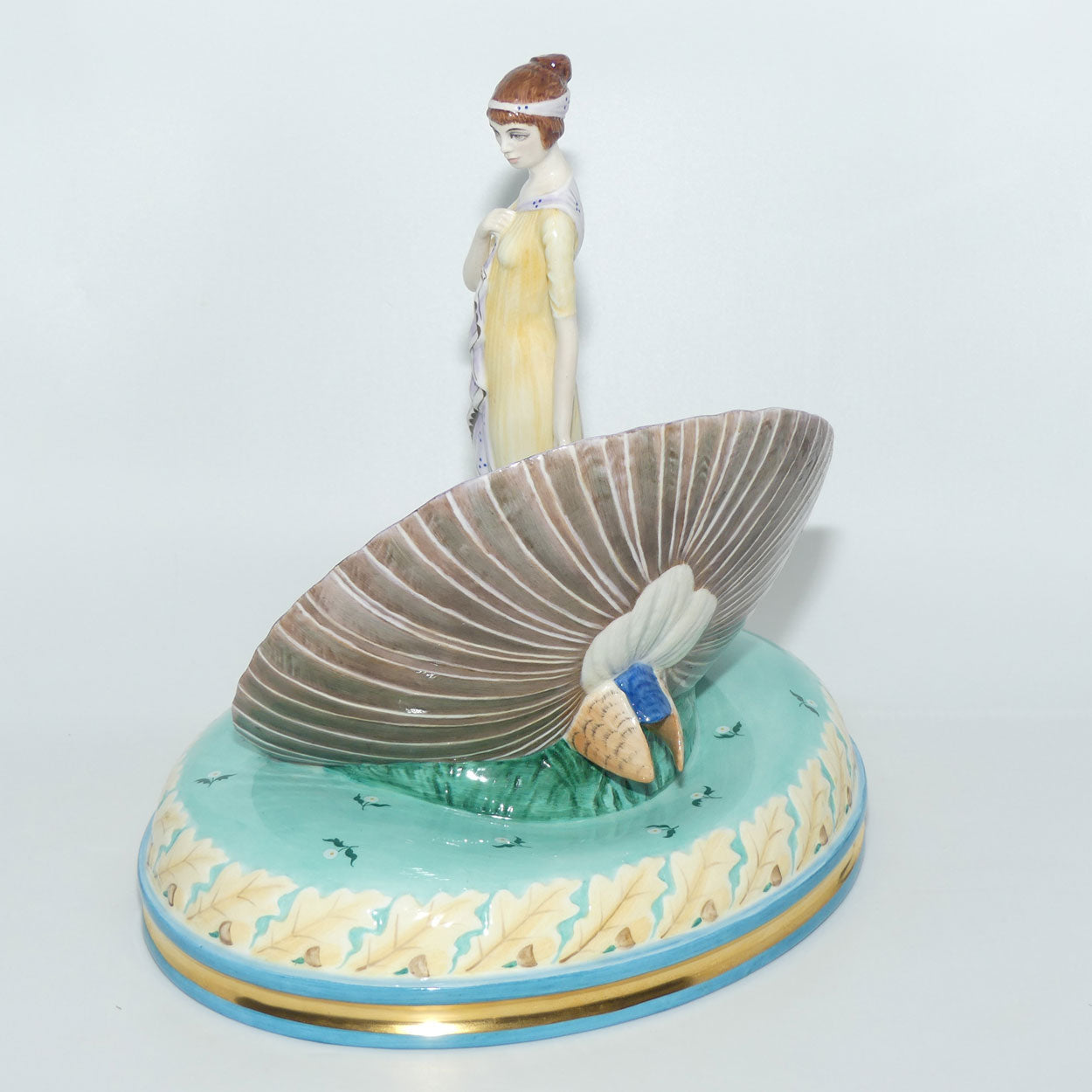 HN2827 Royal Doulton figure Myths and Maidens series | Juno and the Peacock | LE 031/300