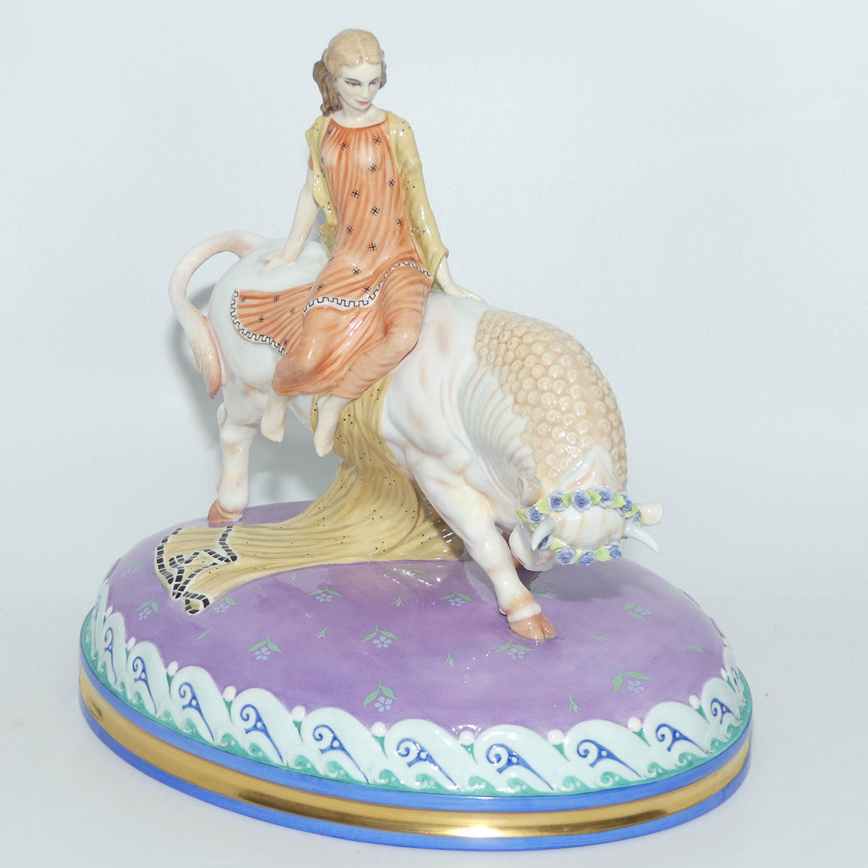 HN2828 Royal Doulton figure Myths and Maidens series | Europa and the Bull | LE 41/300