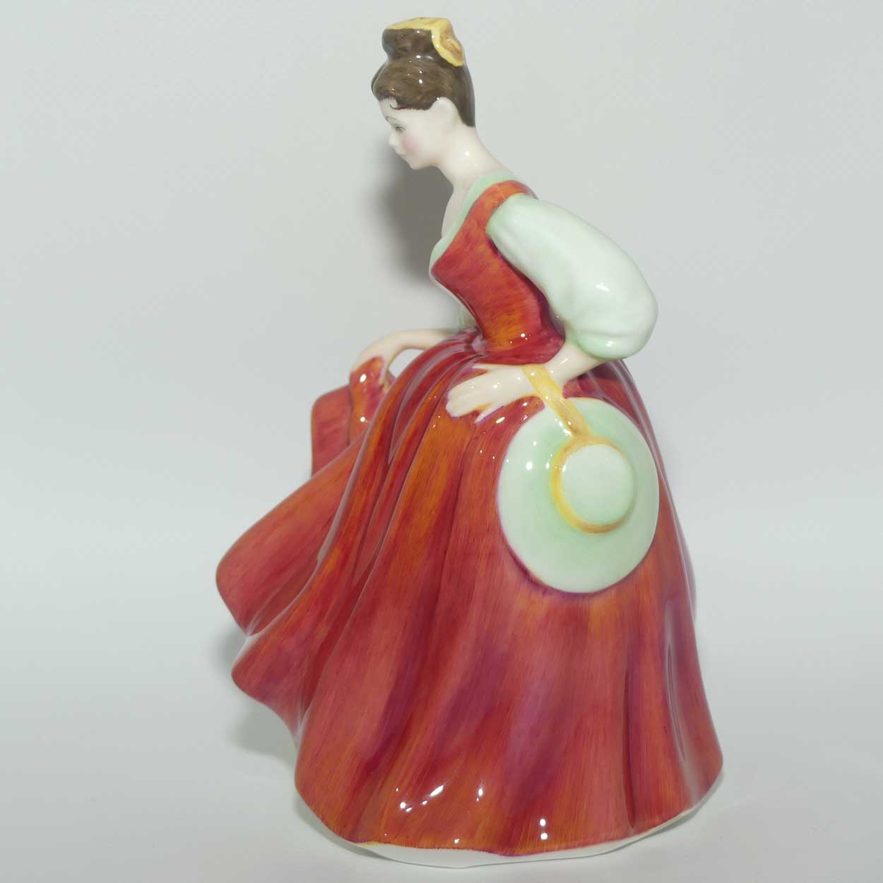 HN2832 Royal Doulton figure Fair Lady | Red | 1990s version