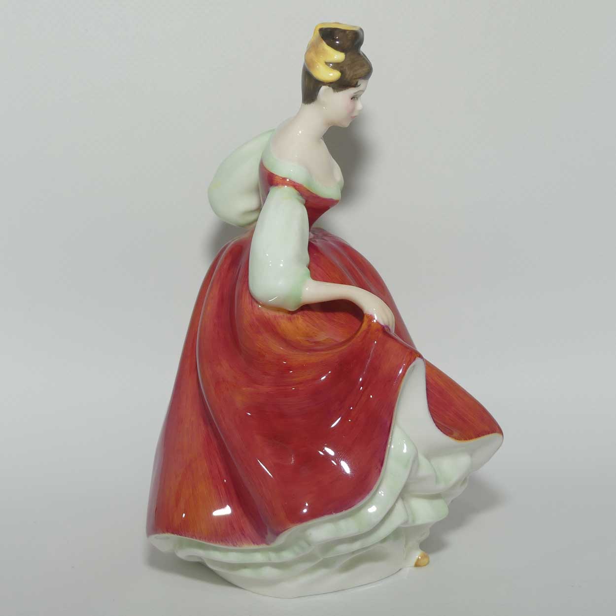 HN2832 Royal Doulton figure Fair Lady | Red | 1990s version