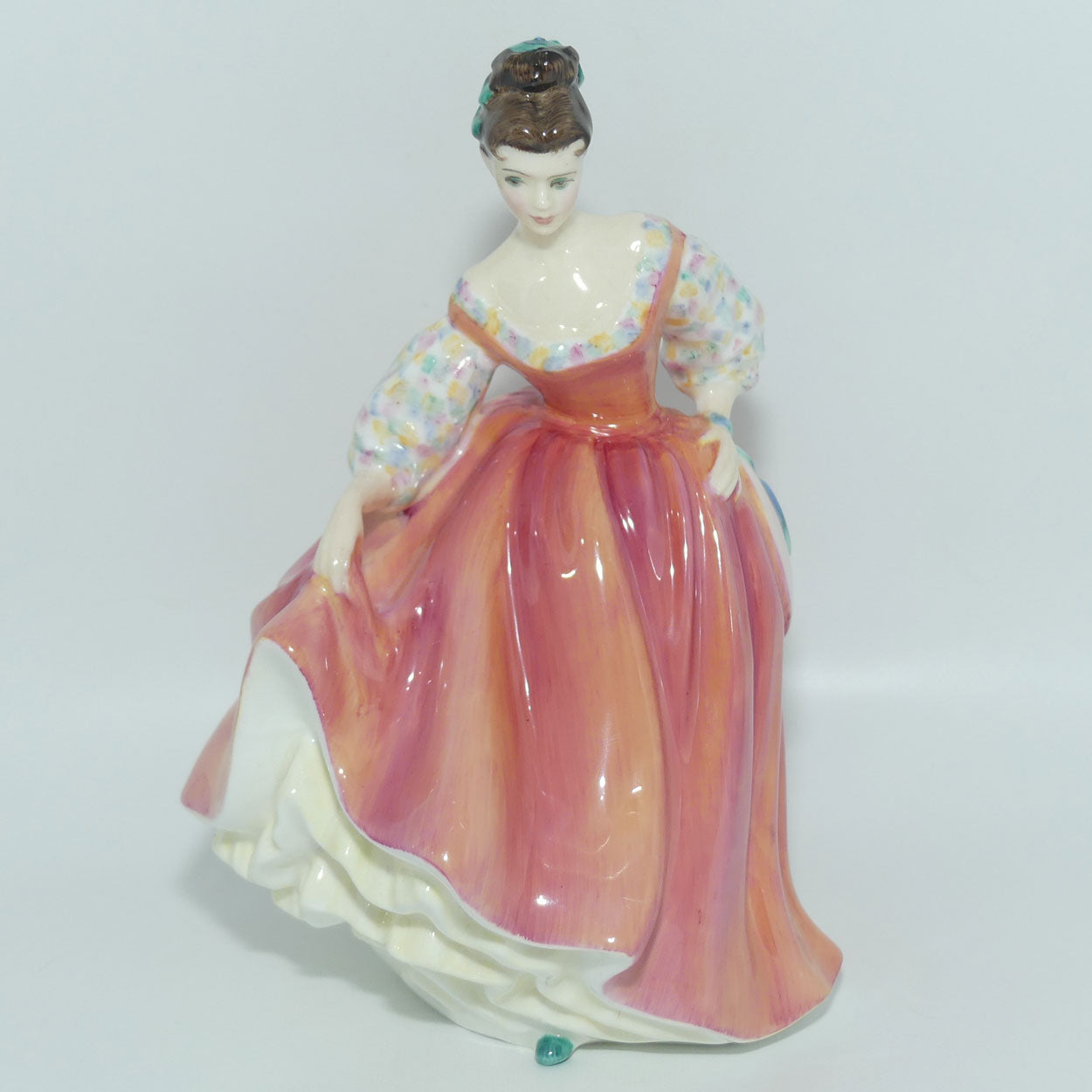 HN2835 Royal Doulton figure Fair Lady | Coral Pink