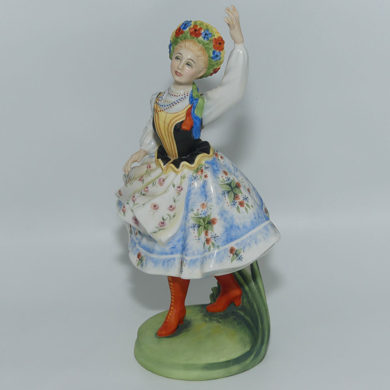 HN2836 Royal Doulton figure Polish Dancer | LE522/750 | Box, Base + Cert