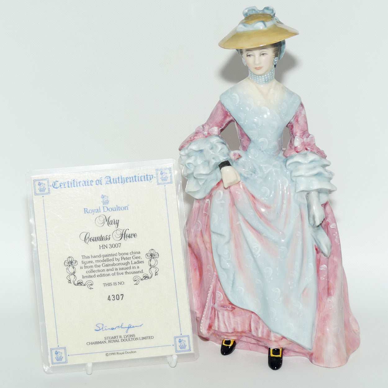 HN3007 Royal Doulton figure Mary, Countess Howe | LE 4307/5000